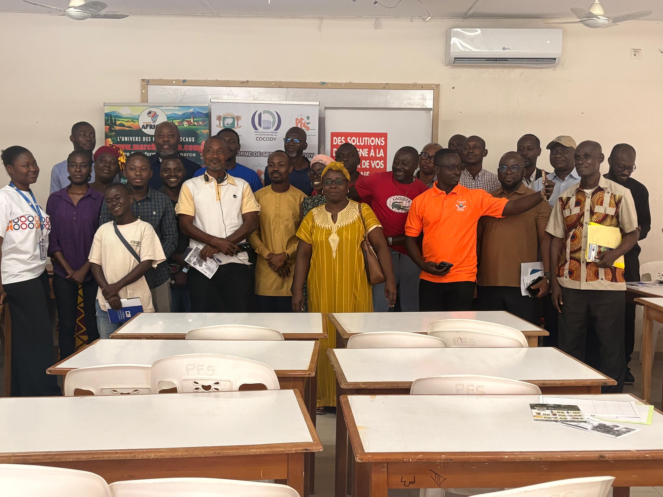 Digitalisation des PME : Marché Africa et la PFS Cocody propulsent les entrepreneurs ivoiriens à Abidjan