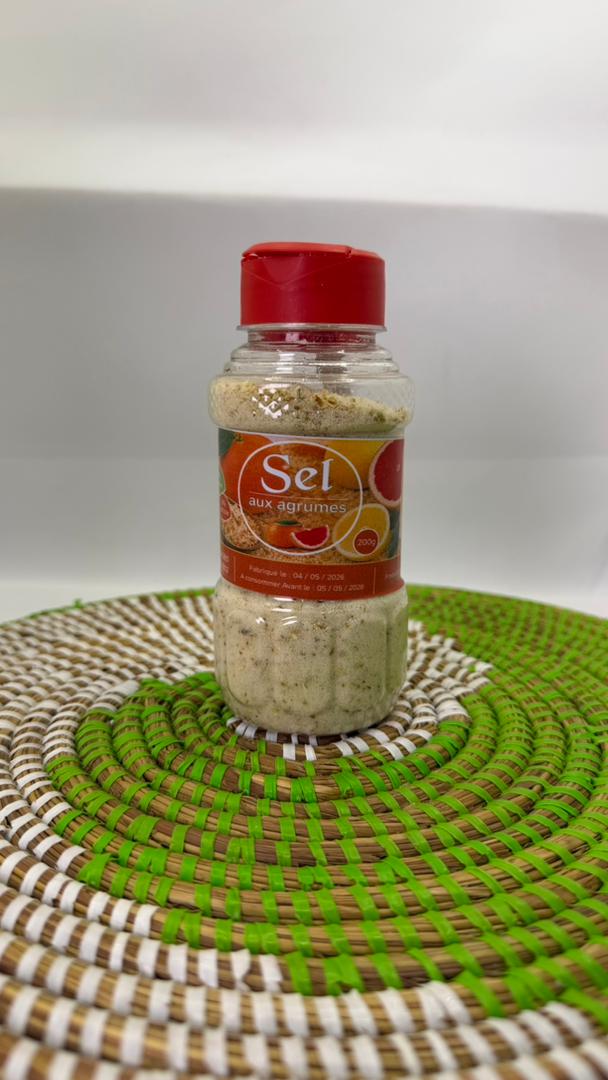 SEL AROMATISE AUX AGRUMES 200g