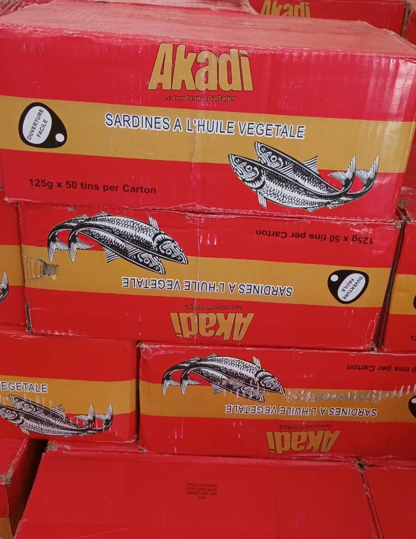 SARDINE AKADI 50 BOITES