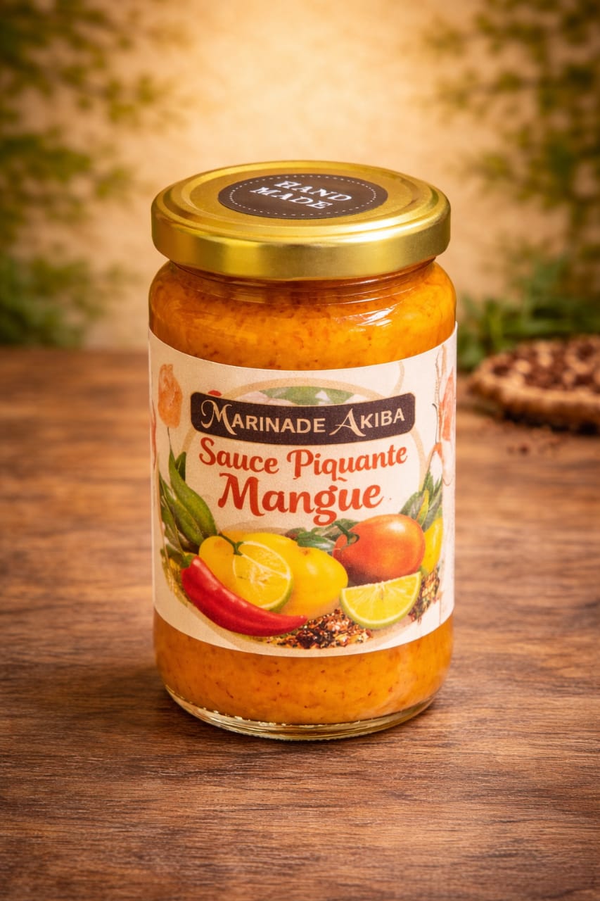 MARINADE SAUCE PIQUANTE MANGUE 350g