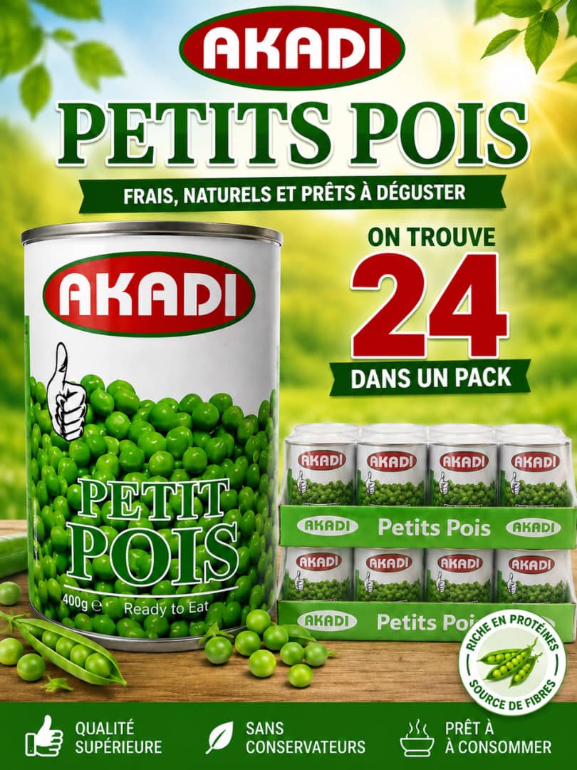 PETIT POIS LOT DE 24 BOITES