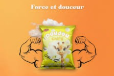 CHIPS DOUDOU FROMAGE BLANC (lot de 50 sachets)