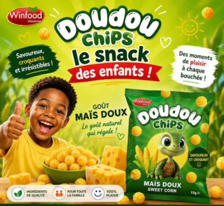 DOUDOU CHIPS GROS (LOT DE 24 SACHETS) A PARTIR DE 50 PAQUETS