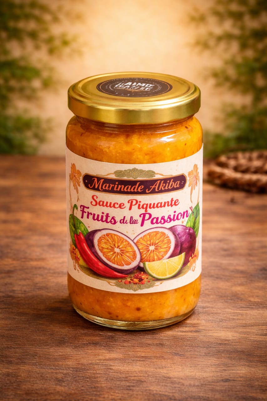 MARINADE SAUCE PIQUANTE FRUITS DE LA PASSION 350g