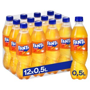 FANTA ORANGE 500ML×12 BOUTEILLES PLASTIC