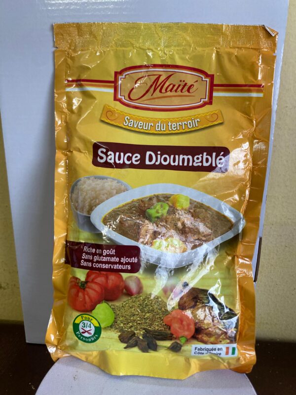 Maïté sauce djoumgblé