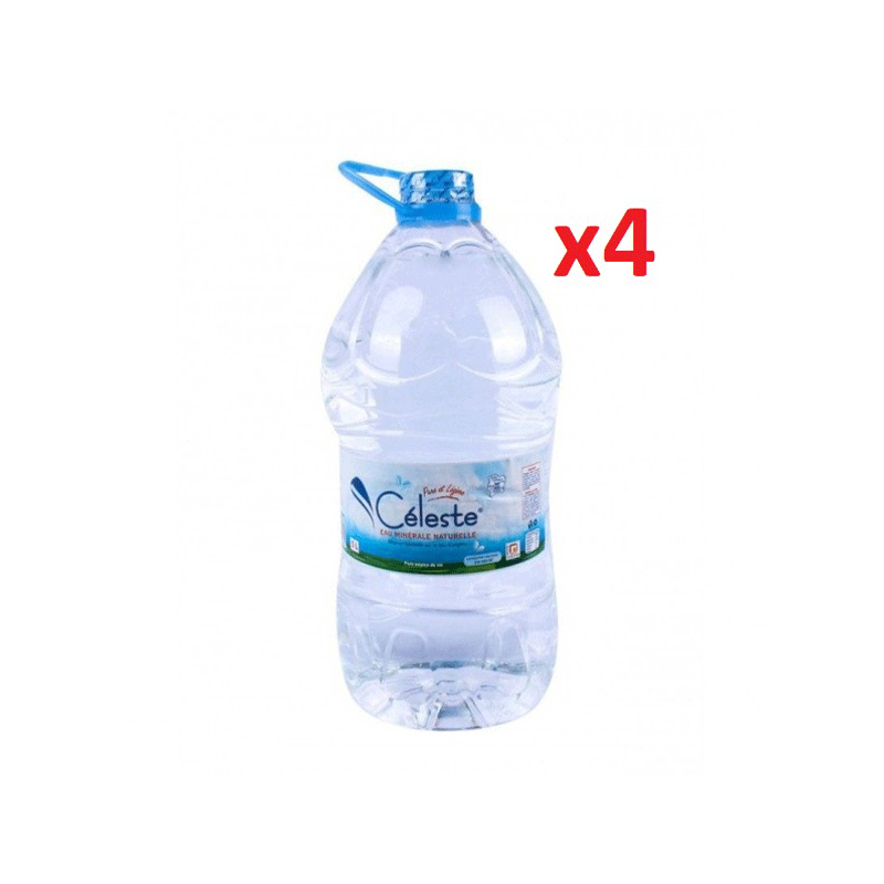 pack eau celeste 5l x4