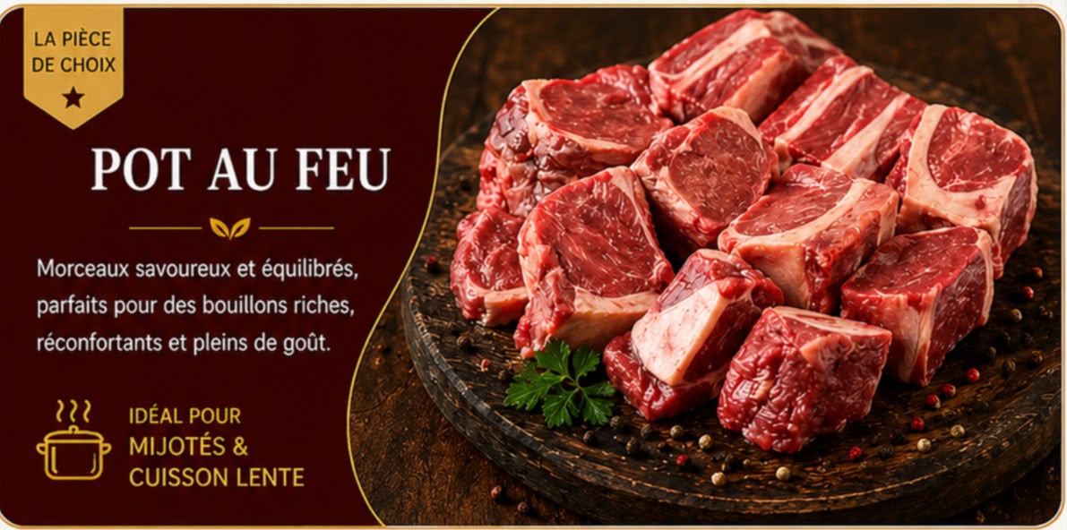 Pot au feu ( Viande avec Os )